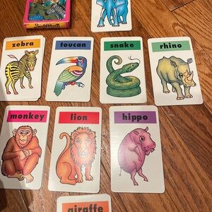 Animal Card Game for Kids Fundex 1994